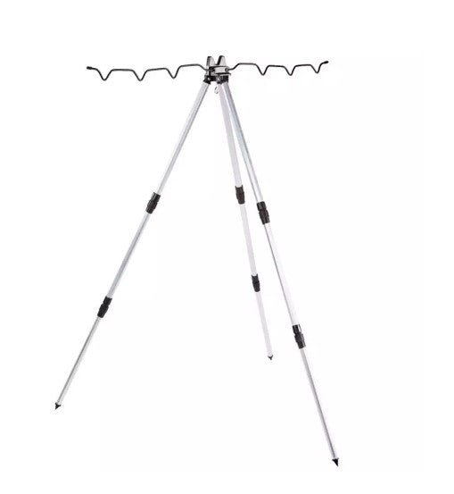 Fishing Rod Tripod Holder - Black