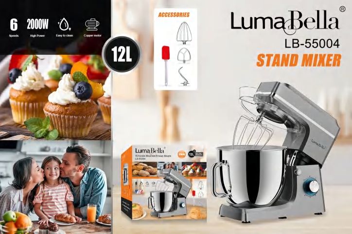 Stand Mixer – 12L Capacity