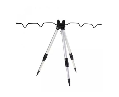 Fishing Rod Tripod Holder - Black