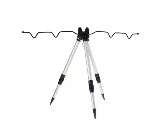 Fishing Rod Tripod Holder - Black