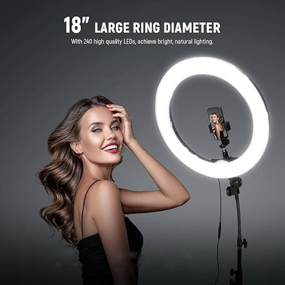 Ring Light -18 Inch LED Ring Light – Big, Bright