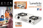 Stainless Steel Liquefied Gas Stove – 2 Burner