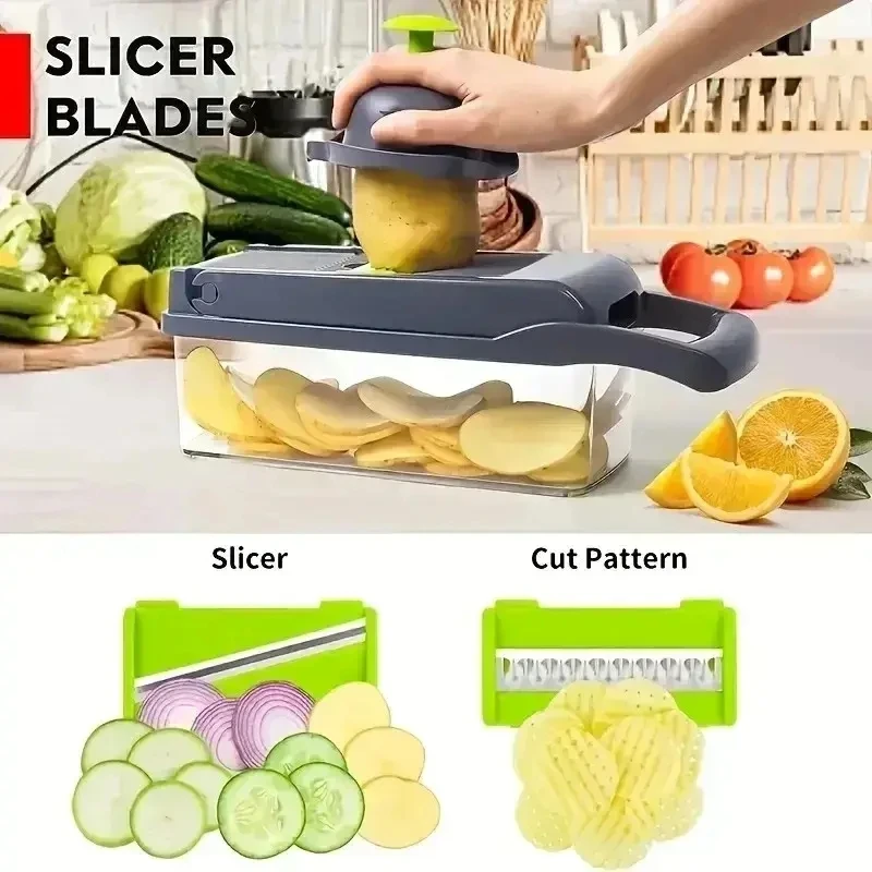 14-in-1 Vegetable Chopper - Multifunctional Food Slicer | South Africa