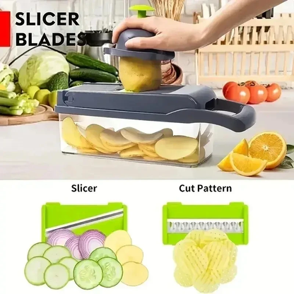 14-in-1 Vegetable Chopper - Multifunctional Food Slicer | South Africa