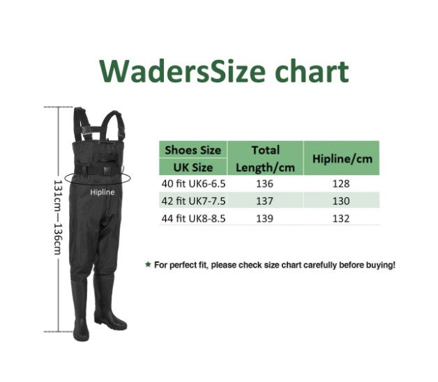 Fishing Or Hunting Chest Wader With Bootfoot