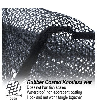 Telescopic Rubber Coated Landing Net