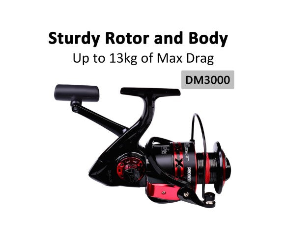 Fishing Reel Fishing Spinning Reel Fishing Gear CNC Machined Metal Spool - DM2000 & DM3000