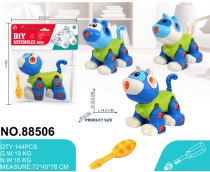 DIY Screw & Remove Car Set – Train, Plane & Racer Toys