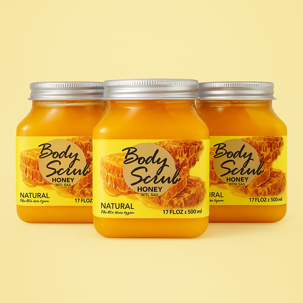 Honey Body Scrub – 500ml