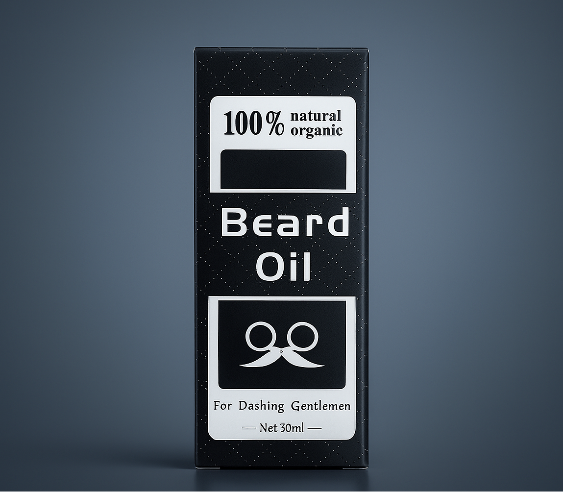 100% Natural Organic Beard Oil – 30ml