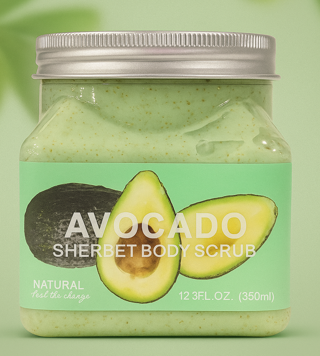 Avocado Sherbet Body Scrub – 350ml