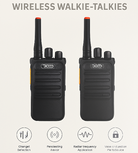 Wireless Walkie-Talkies