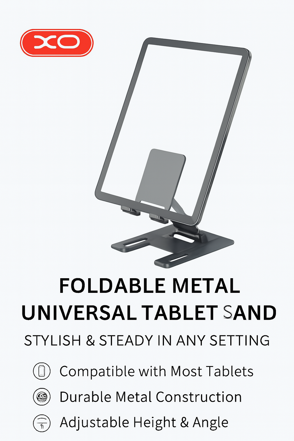 XO Foldable Tablet Holder | Metal Stand | South Africa