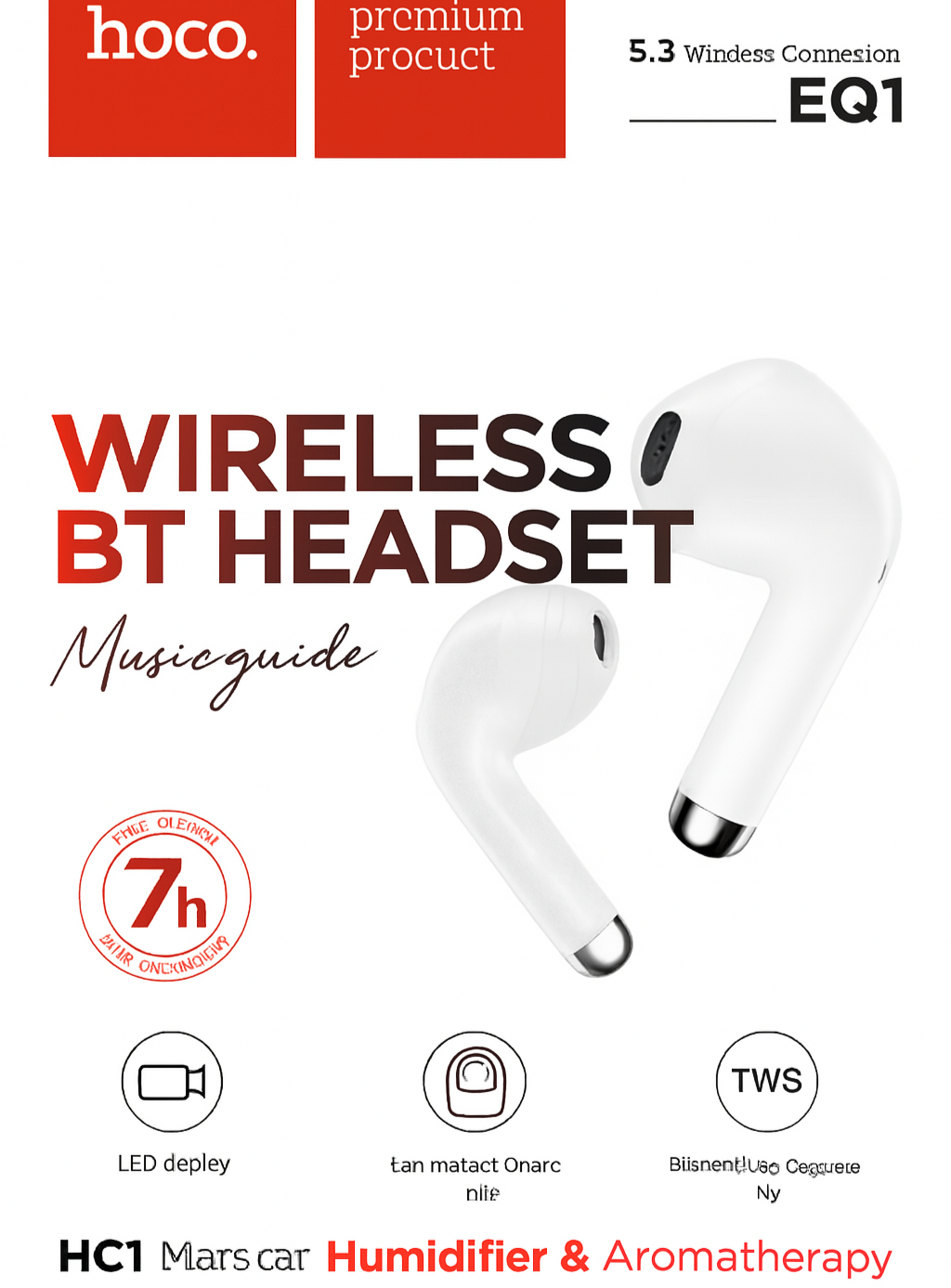 Wireless BT Headset – Pure Sound, Smart Style