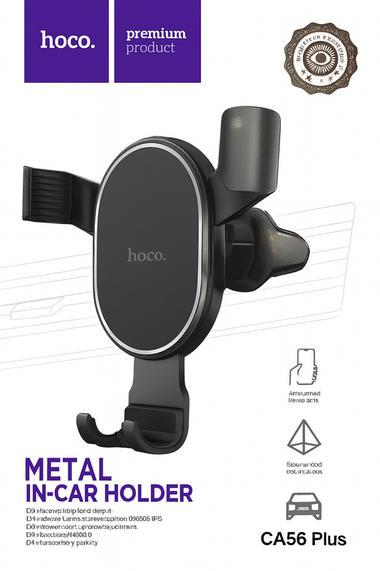 Hoco CA56 Plus Car Phone Holder | Metal Mount | South Africa