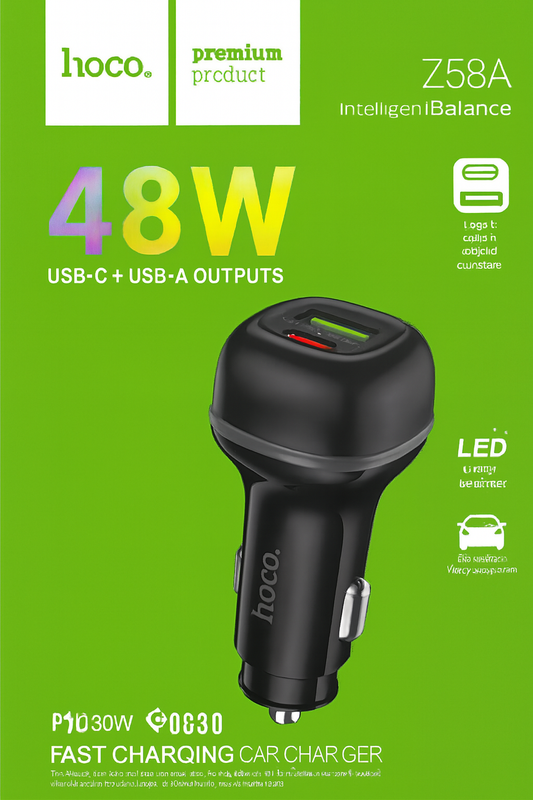 hoco. Z58A Premium Car Charger