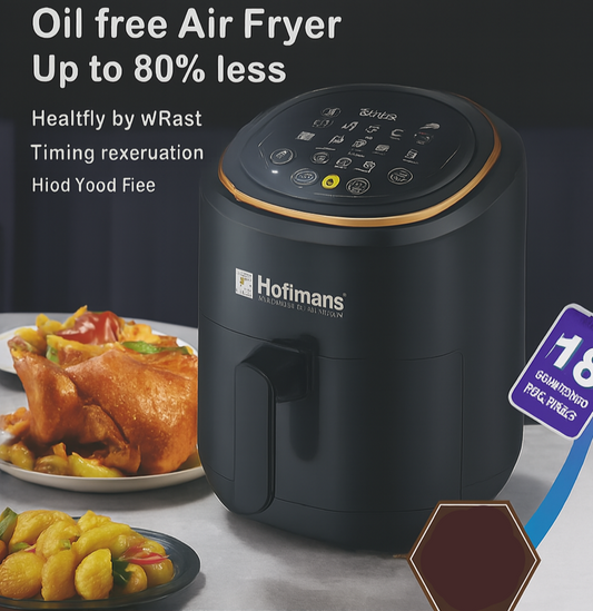 Air Fryer – 7.5L German-Tested Power for Oil-Free Cooking
