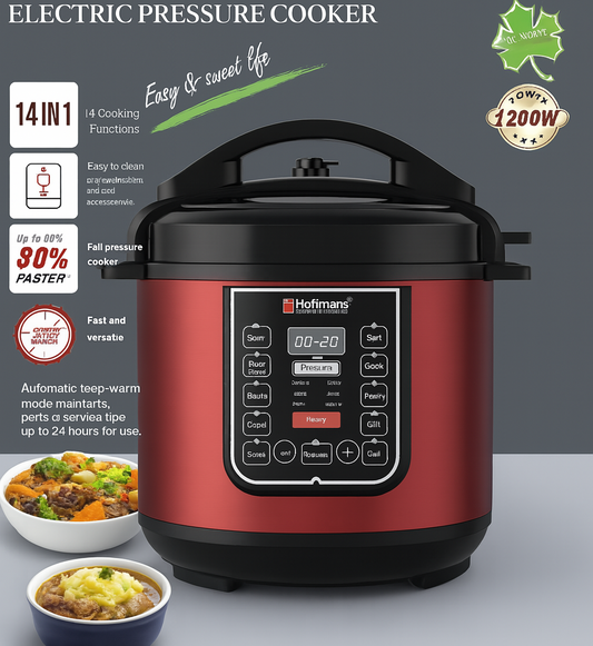 Electric Pressure Cooker – 6.5L