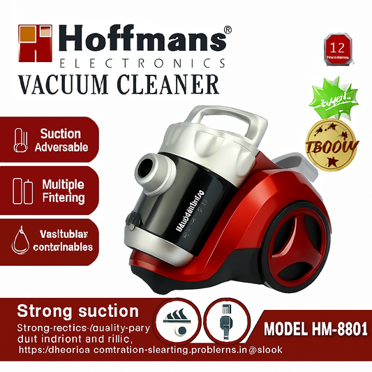 Vacuum Cleaner – Precision Cleaning, Powerful Performance