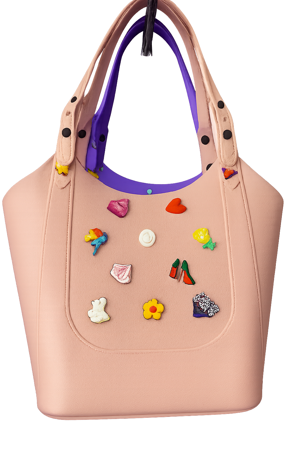 Beach Tote Bag Color Large Capacity