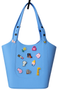 Beach Tote Bag Color Large Capacity
