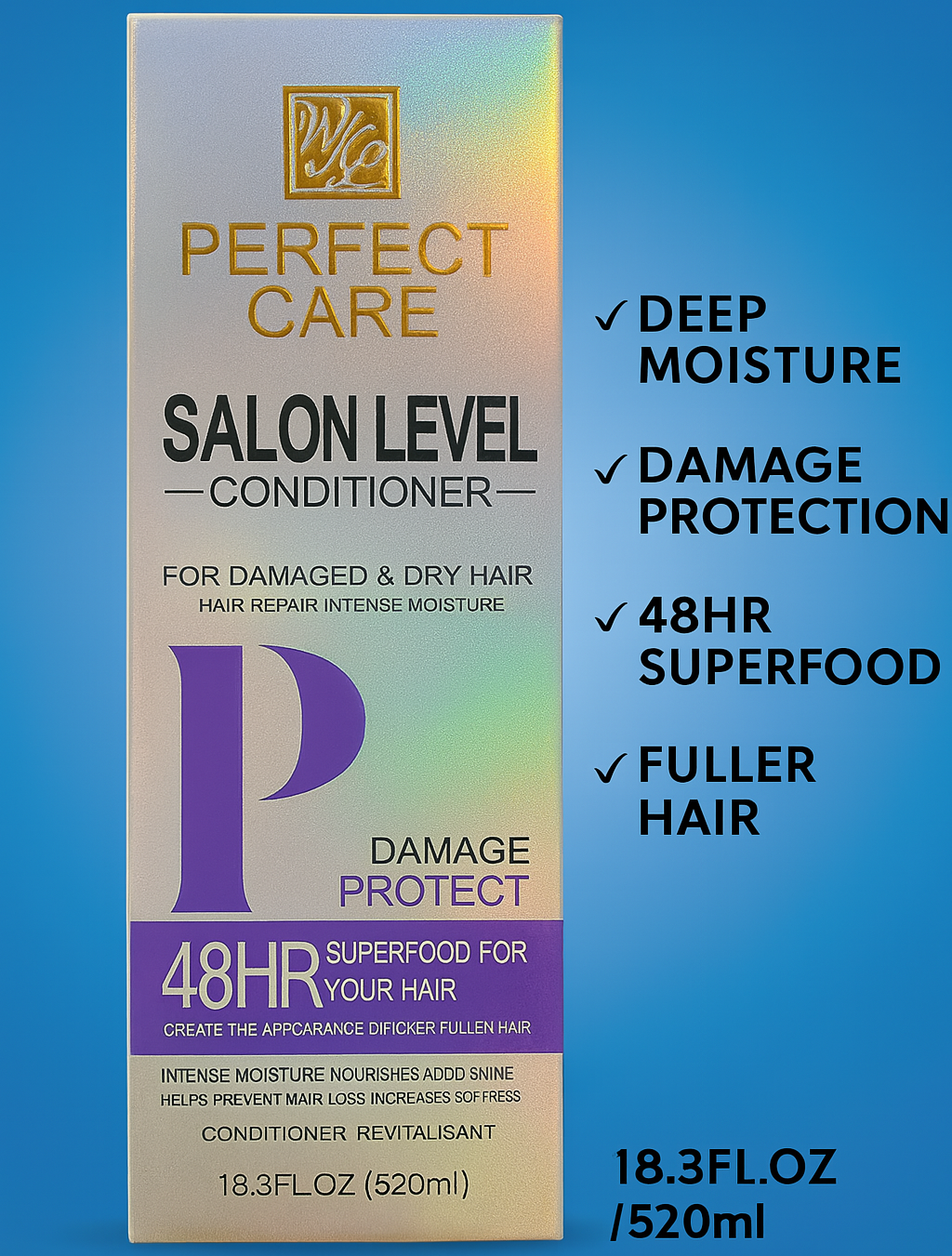 Perfect Care Salon Level Conditioner – 520ml
