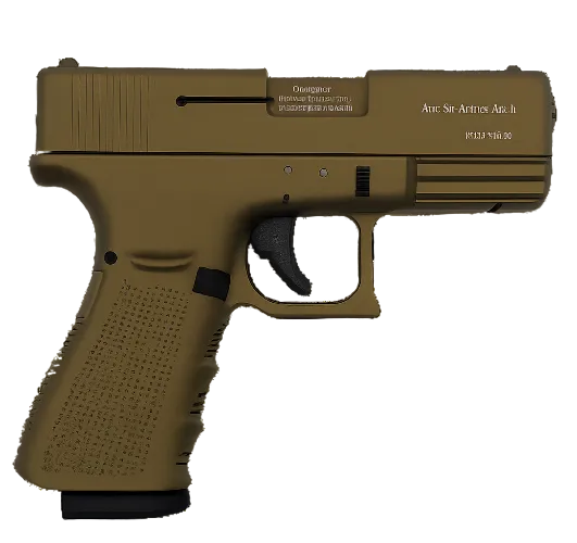 Aksa AK14 Bronze Blank Pistol 9mm P.A.K.