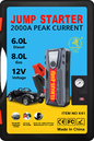 Car  Jump Starter – 2000A Peak Power