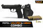 Mod 92 Complete Combo – Pistol, 50-Round Bullet Box & Universal Holster