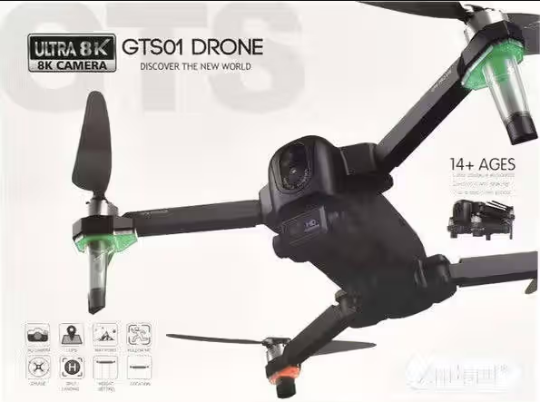 Andowl GTS01 Professional Drone – Ultra 8K Camera