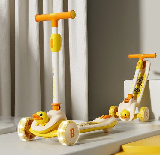 B.Duck 3-Wheel Kids’ Scooter with LED Wheels