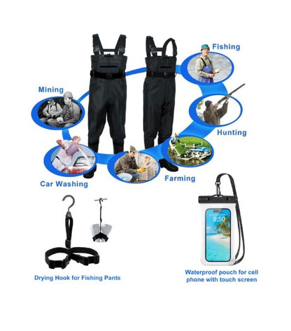 Fishing Or Hunting Chest Wader With Bootfoot