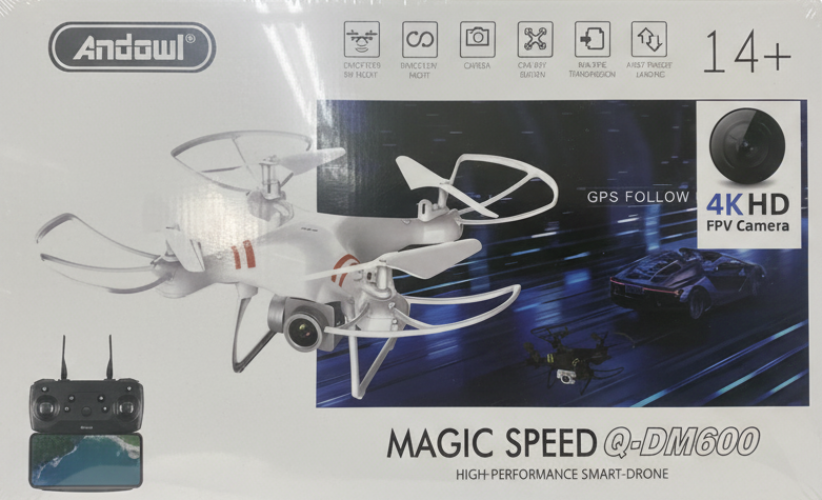 Drone - 4K GPS Smart Drone with FPV &amp; Auto Return