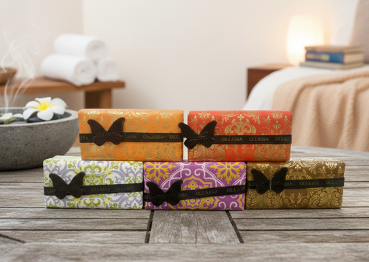 OLLASSA French Fragrance Marseille Soap (Rose) – 200g