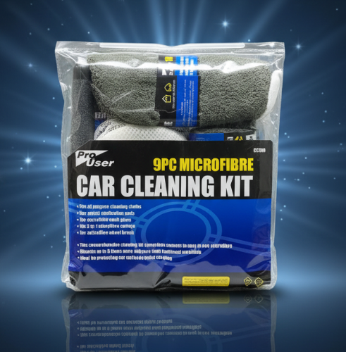 Microfibre Car Cleaning Kit