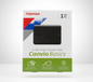 Toshiba Canvio Basics 1TB Portable External Hard Drive