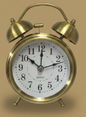 Twin Bell Alarm Clock – Classic Copper & Brass Finish