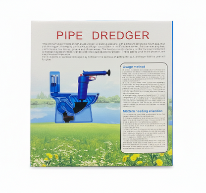 High-Pressure Pipe Dredger – Manual Drain Cleaner for Toilets