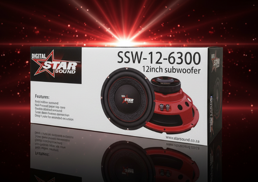 Star Sound SSW-12-6300 12" Subwoofer