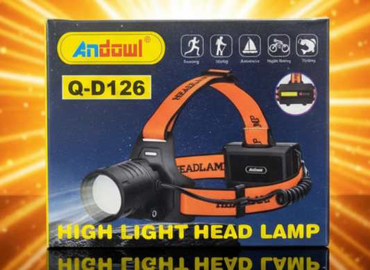High Light Headlamp – LED for Hiking