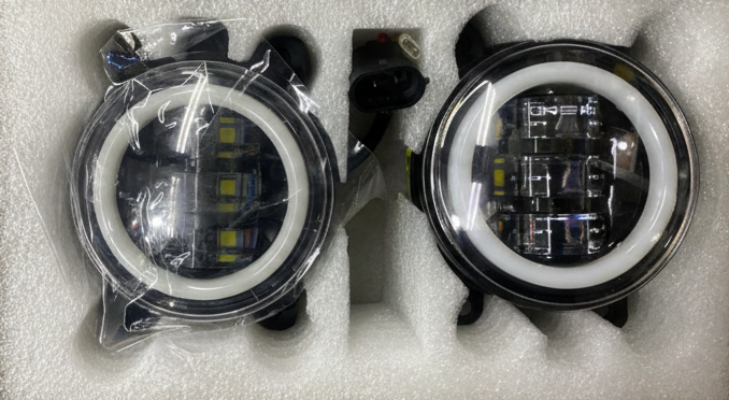 LED Fog Lights – 3.5"Dual-Color with Flowing Indicator (30W)