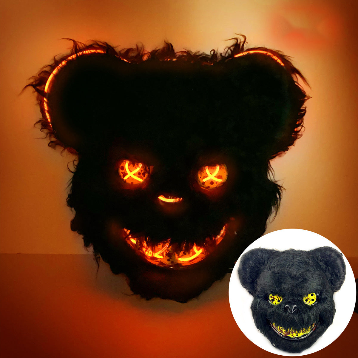Teddy Bear Mask Trio