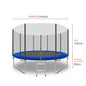 Trampoline with Ladder – 183m & 244m Round Models