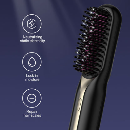 Hair Straightening Brush – Fast, Safe & Stylish