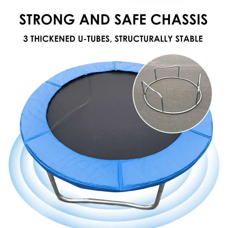 Trampoline with Ladder – 183m & 244m Round Models