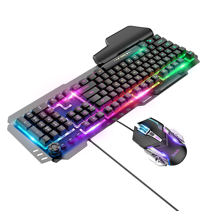 Gaming Keyboard & Mouse Combo - RGB LED Backlit Set | Cheaply Bazar