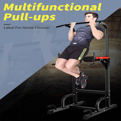 Home Gym Fitness Training Pull up Bar Dip Station Parallel