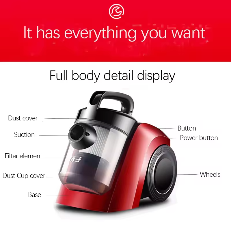 Vacuum Cleaner – Precision Cleaning, Powerful Performance