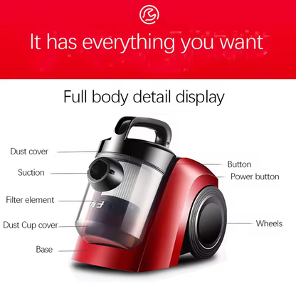 Vacuum Cleaner – Precision Cleaning, Powerful Performance