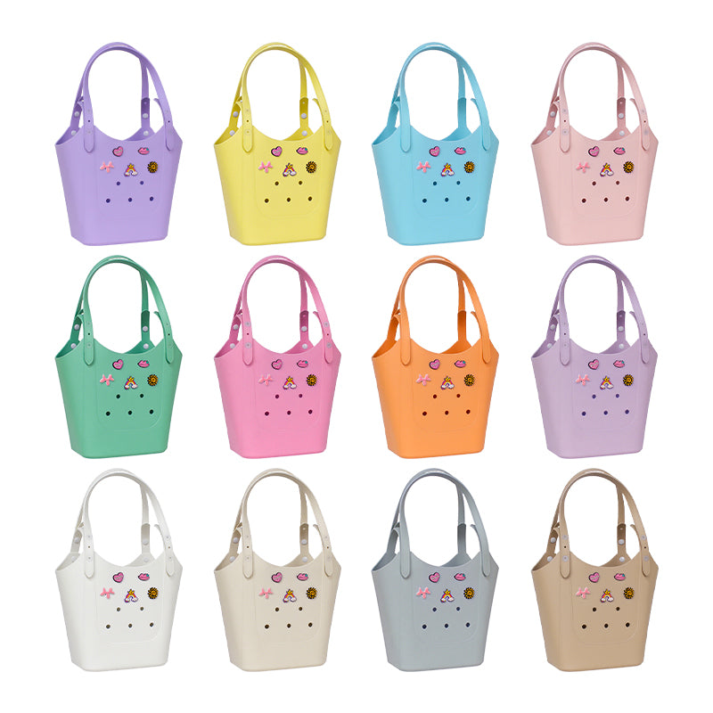 Beach Tote Bag Color Large Capacity